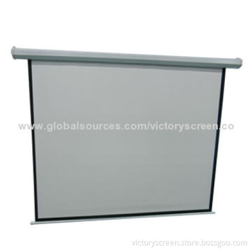 70" 1:1 Motorized Screen, Matte White, Hot-selling, Good Appearance, Good Price, Good-quality